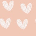 Seamless pattern for Happy Valentine Day, Vector