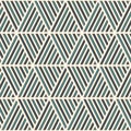 Seamless pattern with hatched diamonds. Argyle wallpaper. Rhombuses and lozenges motif. Repeated geometric figures Royalty Free Stock Photo