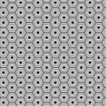 Seamless pattern with hexagonal texture Royalty Free Stock Photo