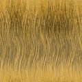 Seamless pattern with horizontal stripes of abstract grunge wavy dry grass in yellow, brown, grey colors