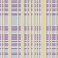 Seamless pattern with horizontal violet and vertical yellow bands, modern stylish image.
