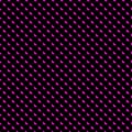 Seamless Pattern of Pink Rabbits on Black Background