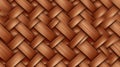 a seamless pattern image that realistically captures the intricate details of a woven leather texture. SEAMLESS PATTERN