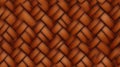 a seamless pattern image that realistically captures the intricate details of a woven leather texture. SEAMLESS PATTERN