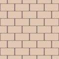 Seamless pattern imitating a brick wall