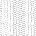 Seamless pattern. Imitation of scales of fish. Black line scales on white background. Black and white background. Animal print Royalty Free Stock Photo