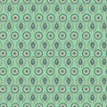 Seamless pattern in indian style. Floral vector illustration.