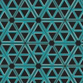 Seamless pattern industrial blue grid metallic Royalty Free Stock Photo