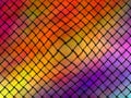 Seamless pattern of interwoven multicolored ribbons Royalty Free Stock Photo