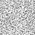 Seamless pattern. Irregular dashed stroke tweed fabric background