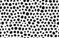 Seamless pattern. Isolated black spots.