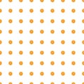 Seamless pattern of isolated slices of orange. Wallpaper for background, design and packaging Royalty Free Stock Photo