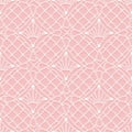 Seamless pattern of Knitted lace. White hinges and threads of ornament