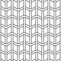 Seamless pattern knitted woven mesh, gauze fabric grid structure