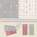 Seamless pattern -lebels