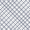 Linear abstract, diagonal lines, seamless pattern isolated on white background. Royalty Free Stock Photo