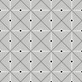 Line squares and nested diamonds vector pattern design