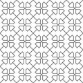 Seamless pattern of lines. Unusual lattice. Geometric wallpaper.