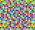 Seamless pattern with little bright circles