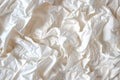 Seamless pattern of A luxurious white fabric lies in elegant disarray