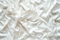 Seamless pattern of A luxurious white fabric lies in elegant disarray