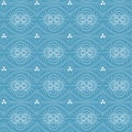 Seamless pattern of magnetic field Royalty Free Stock Photo