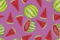 seamless watercolor pattern.