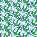 Seamless pattern for marine theme.