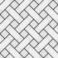 Seamless pattern. Modern elegant texture. Regularly repeating geometrical tiles with linear rhombuses, diamonds, outline shapes. Royalty Free Stock Photo