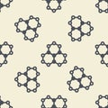 Seamless pattern molecular structure