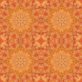 Seamless pattern, mosaic of fabric Royalty Free Stock Photo