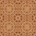 Seamless pattern, mosaic of fabric Royalty Free Stock Photo