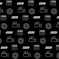 Seamless pattern movies and icon design