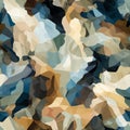 Seamless Pattern MultiCam: Developed for a broader range of environments with a mix of colors and shapes, AI generated