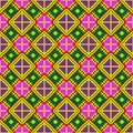 Seamless pattern with multicolored squares. Vector illustration Royalty Free Stock Photo