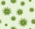 Seamless pattern of 2019-nCoV COVID-19 virus