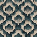 A seamless pattern with a new motif and a fresh perspective