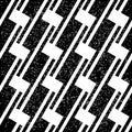 2134 Seamless pattern with oblique black bands, modern stylish image. Royalty Free Stock Photo