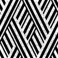 269 Seamless pattern with oblique black bands, modern stylish image. Royalty Free Stock Photo