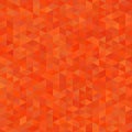 Seamless pattern with orange triangles,