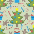 Seamless pattern ore background Merry Christmas and Happy New Yea e 59