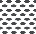 Seamless pattern with ovals shapes Royalty Free Stock Photo