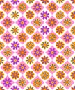 Seamless, pattern paisley flowes