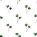 Seamless pattern with palms. Good for covers, fabrics, postcards and printing. Vector illustration