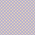 Seamless pattern of pastel blue and yellow shapes. Abstract background for fabrics, wallpapers, coatings, prints and designs. Royalty Free Stock Photo