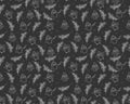 Seamless pattern with penguins in vector