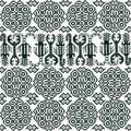 Seamless pattern with Peruvian motifs