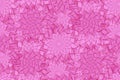 Seamless pattern with pink element of guilloche