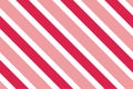 Seamless pattern. Pink-red Stripes on white background. Striped diagonal pattern For printing on fabric, paper, wrapping Royalty Free Stock Photo