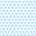 Seamless pattern with plastic bubbles, packaging bubble wrap. Colored background. Royalty Free Stock Photo